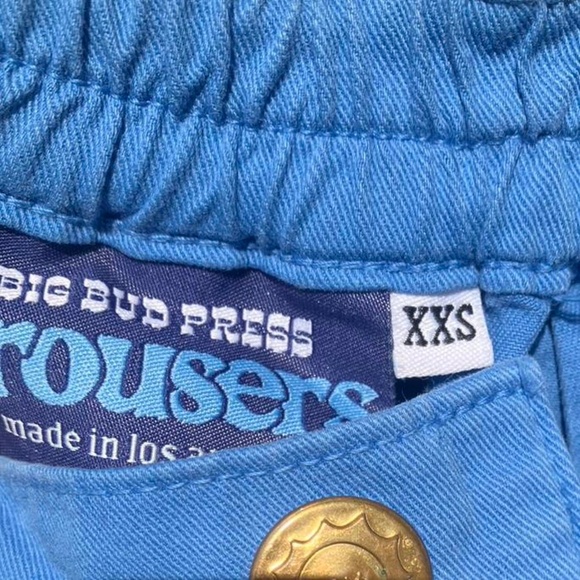 Big Bud Press Perwinkle Trousers Size XXS - Picture 6 of 6